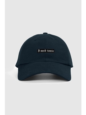 PataCute Toxic Lacivert Soft Baseball Şapka