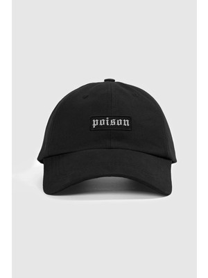 PataCute Poison Siyah Soft Baseball Şapka