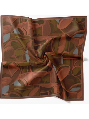 Silk Home Velora Eşarp Abstract Kiremit