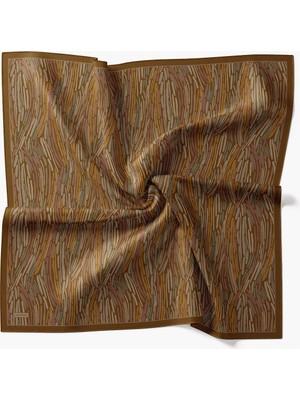 Silk Home Velora Eşarp Modern Zebra Sütlü Kahve