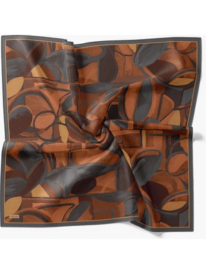 Silk Home Velora Eşarp Abstract Turuncu