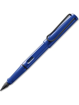 Lamy Safari Dolma Kalem Mavi Metal Siyah Klıps M