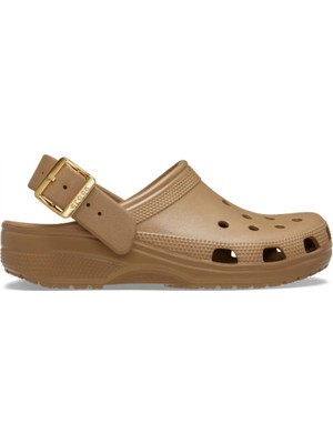 Crocs Classic Metallic Buckle Clog Siyah Unisex Terlik 213543_2EY