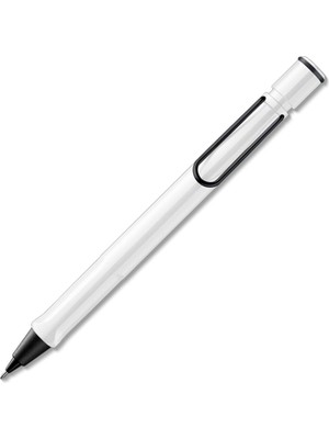 Lamy Safari Versatil Kalem Metal Siyah Klıps Beyaz