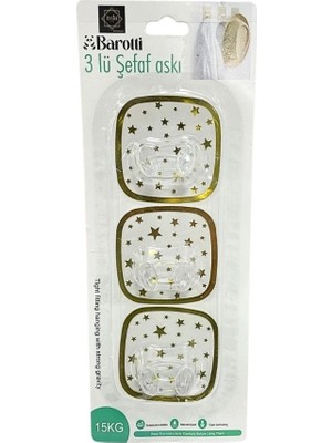 Efnaz Style 3'li Gold Askı
