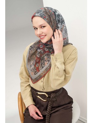 Silk Home Monare Eşarp Modern Gri 90X90