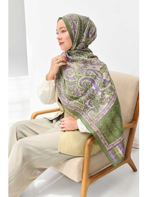 Silk Home Tencel Monare Şal Bohem Yeşil