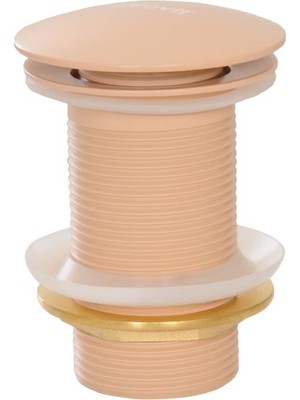 Creavit SF030.SFT Lavabo Sifon Başlığı Pop-Up Taşmasız - Şeftali Tüyü