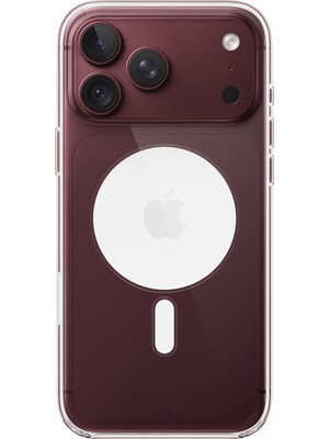 Apple iPhone 18 Pro Max İçin Magsafe Özellikli Şeffaf Kılıf