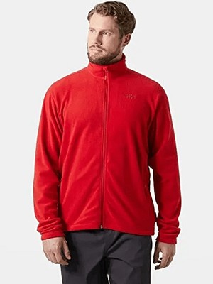 Helly Hansen Mount Polar Fleece Erkek Yarım Fermuarlı Polar – Kırmızı