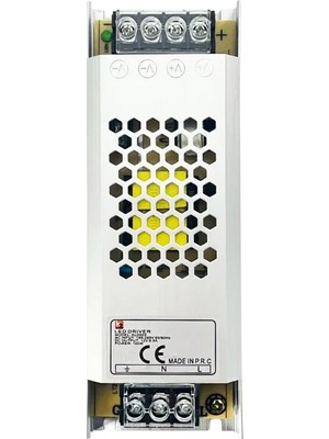 K2 KLD002 8,5A 12V 100W Iç Mekan Süper Slim LED Trafosu 12V Dc Şerit LED Trafo IP20