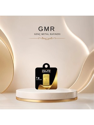 5 Adet 1 gr 24 Ayar Altın( Gmr)