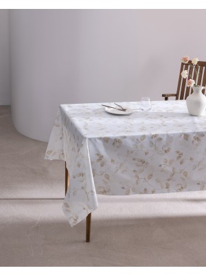 Madame Coco Celeste Masa Örtüsü - Bej - 100X140 cm