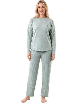 U.s. Polo Assn. Kadın Mint Pijama Takımı 20297