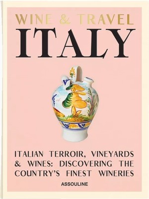 Assouline Wine-Travel Italy Sert Kapaklı Lüks Kitap