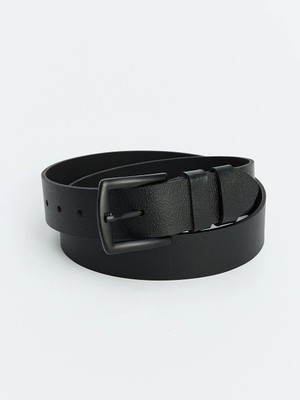 Lc Waikiki Yeni Sezon Siyah Deri Görünümlü Erkek Kemer
