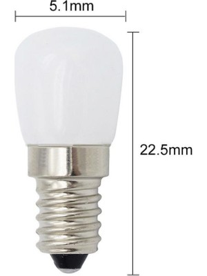 Cata 220 Volt E14 Duy Buzdolabı Ampulü CT-4261 - Beyaz Işık