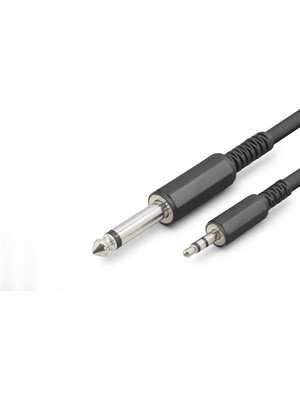Skygo 6.35Mm To 3.5Mm Gitar Kablosu 5 M - Siyah HDX1078