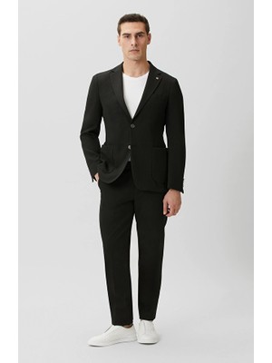 Network Black Woven Trousers
