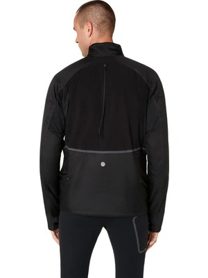 Asics Road Winter Jacket Erkek Black/obsidian Grey Ceket 2011D580-001