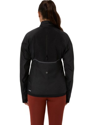Asics Road Winter Run Jacket Kadın Black/obsidian Grey Ceket 2012D480-001
