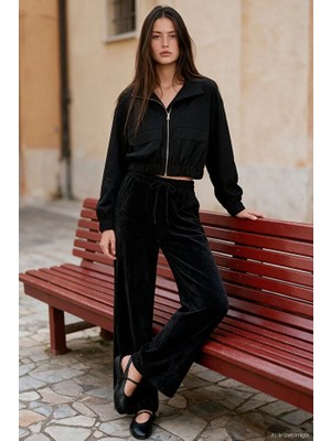 Quzu 24K71211 Pantolon Siyah