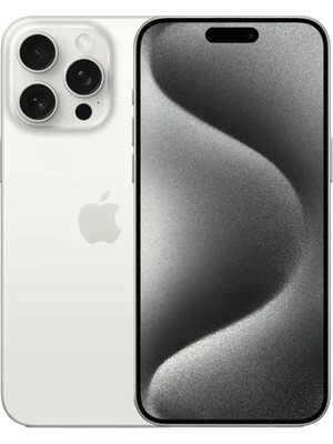Apple Yenilenmiş iPhone 15 Pro 128 GB - Beyaz Titanyum - A Kalite