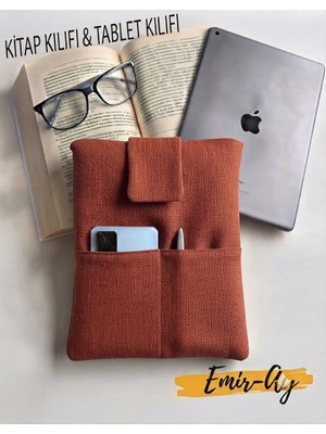 Emir-Ay@hometeks El Yapımı Kitap Kılıfı & Tablet Kılıfı & Kitap Çantası & Tablet Çantası.