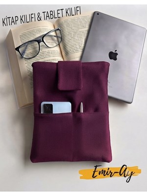Emir-Ay@hometeks El Yapımı Kitap Kılıfı & Tablet Kılıfı & Kitap Çantası & Tablet Çantası.
