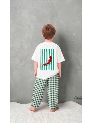 Elibaby Oversize T-Shirt Geniş Kesim Pantolon Takım