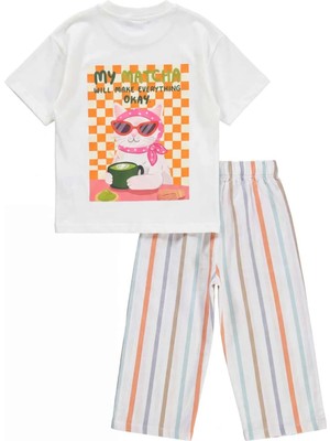 Elibaby Oversize T-Shirt Geniş Kesim Pantolon Takım
