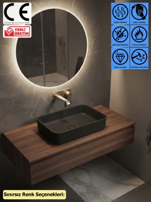 Thorax Vario Leke Tutmaz Yeni Nesil Granit Mutfak Evyesi - Sifon Seti Dahil, Kişiye Özel Renk Paletli Modern Evye