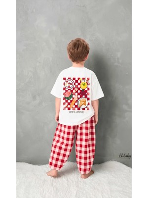 Elibaby Oversize T-Shirt Geniş Kesim Pantolon Takım