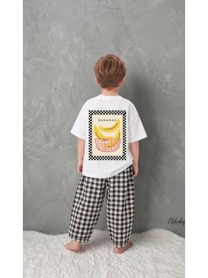 Elibaby Oversize T-Shirt Geniş Kesim Pantolon Takım