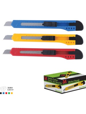 Mbb E-Ticaret 3A Ark 277 Maket Bıçağı Küçük Boy No:1-(***6 Adet***)