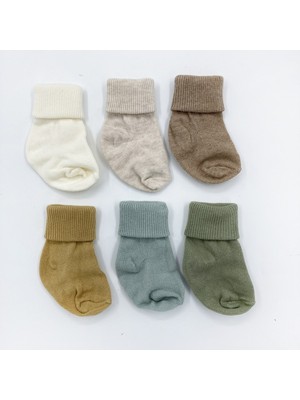 Defne Baby 6'lı Bebek Çorabı 6U008-26