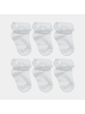 Defne Baby 6'lı Bebek Çorabı 6K011-25
