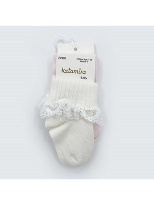Katamino Amy 2'li Aks Çorap 44024