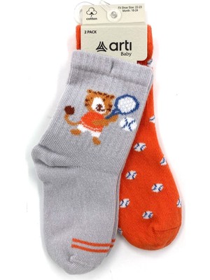 Artı Çorap Artı Kids Ninno 2'li Çorap 44147