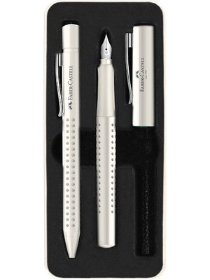 Faber-Castell Grip 2010 Dolma ve Tükenmez Kalem Seti 2 Parça