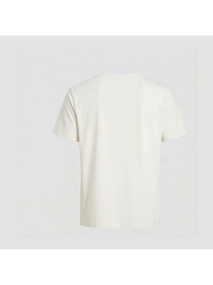 Jack & Jones Erkek Nakis Detayli Relaxed Fit Bisiklet Yaka Tisört - Club