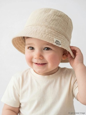 Lc Waikiki Yeni Sezon Bej Erkek Bebek Bucket Şapka