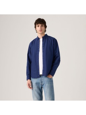 Levi's Authentıc Button Erkek Lacivert Gömlek A7210-0097