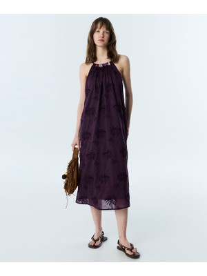 Twist Bead Embellished Embroidered Dress