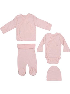 Ciccim Baby Prematüre 4'lü Bebek Zıbın Seti 4948
