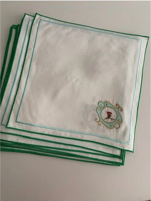 Denef Home Love Bird Yemek Peçetesi Yeşil
