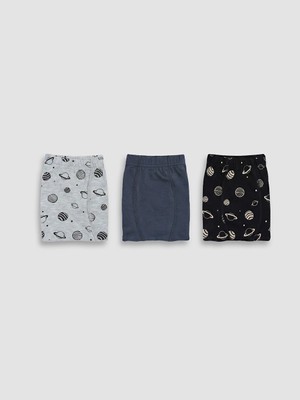 Lc Waikiki Yeni Sezon Gri Erkek Çocuk Boxer 3'lü