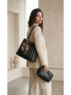 Harmony Fashion Siyah Kadın Omuz Çantası