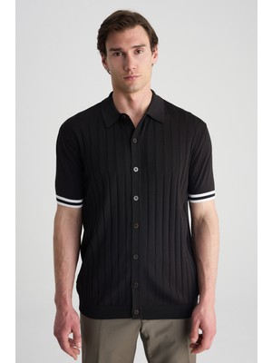 D'S Damat Ds Damat Regular Fit Kahverengi Düz Hirka