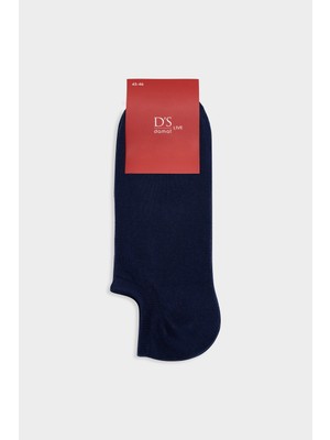D'S Damat Ds Damat Lacivert Pamuklu Spor Sneaker Çorap
